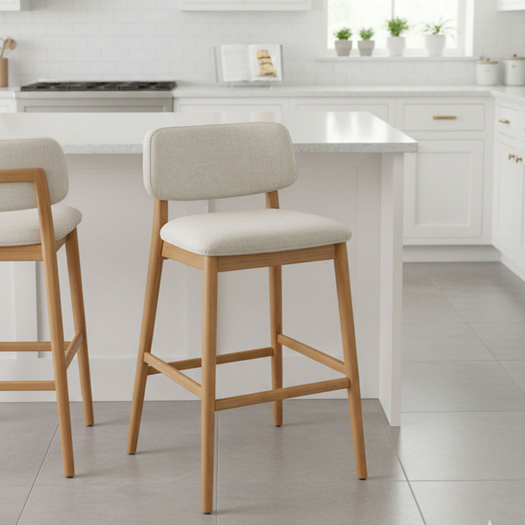 Herman – Modern Kitchen Stool with Higher Seat Height